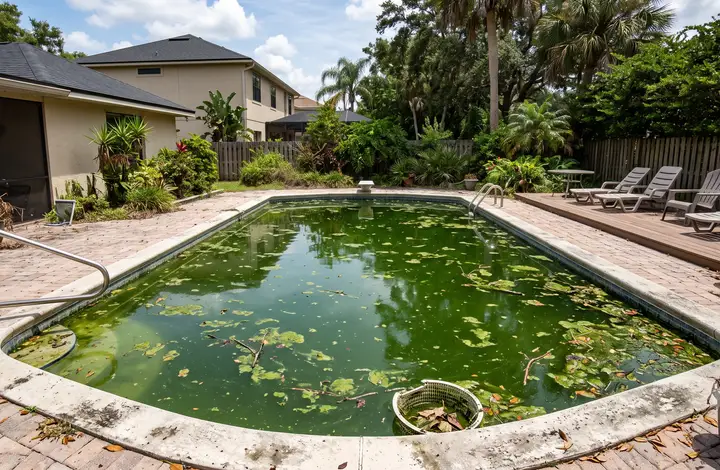 Green pool recovery Auckland