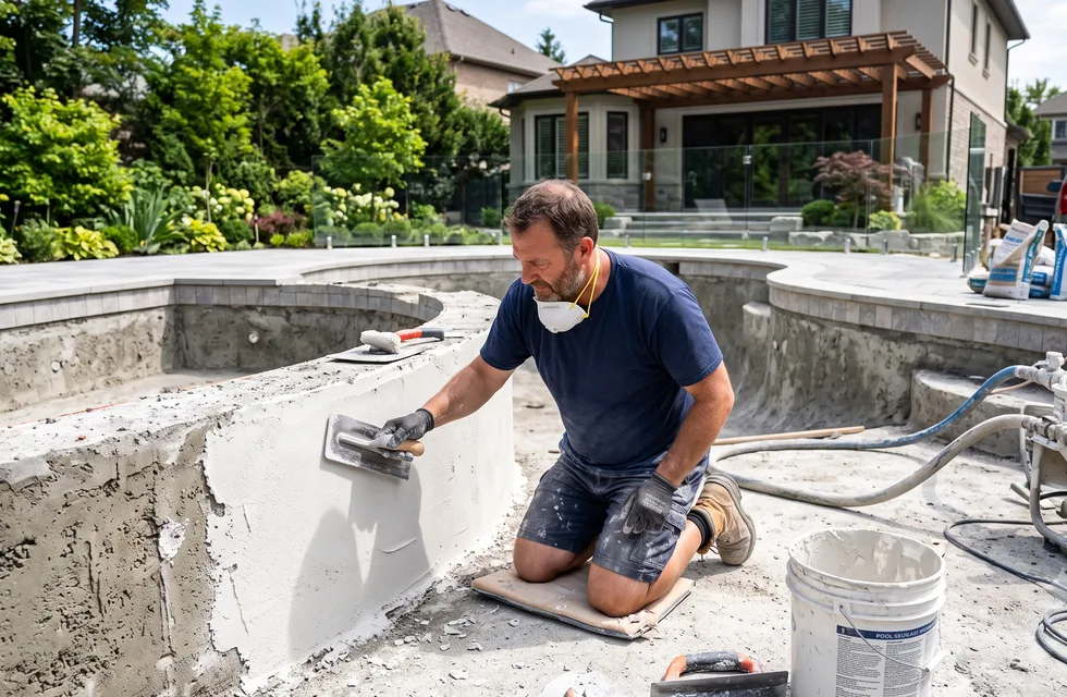 New pool plaster start-up Auckland